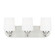 Windom Three Light Wall / Bath in Brushed Nickel (1|4402803EN3-962)