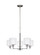 Canfield Five Light Chandelier in Brushed Nickel (1|3128805-962)