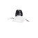 2In Fq Shallow LED Downlight Trim in Haze/White (34|R2FSD1T-930-HZWT)