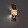 Mercer LED Wall Sconce in Black & Aged Brass (281|WS-50324-BK/AB)