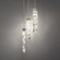 Minx LED Pendant in Antique Nickel (281|PD-78003R-AN)