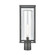 Augusta One Light Outdoor Post Mount in Matte Black (45|90014/1)