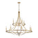 Noura 12 Light Chandelier in Champagne Gold (45|69488/8+4)