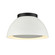 Pelham Two Light Flush Mount in Matte Black (45|52303/2)