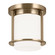 Brit One Light Flush Mount in Champagne Bronze (12|52596CPZ)