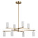 Gala LED Chandelier in Champagne Bronze (12|52532CPZWH)