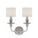 Midtown Matte Nickel Two Light Sconce in Matte Nickel (65|1232MN-451)