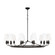 Ziba 12 Light Chandelier in Aged Iron (454|TC11712AI)