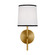 Ellison One Light Bath Vanity in Burnished Brass (454|KSW1121BBS)