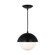 Hyde One Light Pendant in Midnight Black (454|DJP1021MBK)