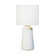 Vessel One Light Table Lamp in New White (454|BT1071NWH1)