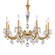 San Marco Eight Light Chandelier in French Gold (53|S8608N-26R)