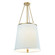 Ashton Three Light Chandelier in Aged Brass (185|5280_AG_CS)