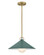 Milo LED Pendant in Lacquered Brass (531|84437LCB-SG)