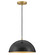 Lou LED Pendant in Black (531|83307BK)