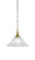 Chain One Light Pendant in New Age Brass (200|96-NAB-5931)