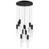 Reeds LED Pendant in Black (86|E11019-144BK)