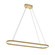 Glo LED Pendant in Satin Brass (162|GLOP4812L30D1SB)