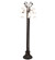 White 12 Light Floor Lamp in Mahogany Bronze (57|15889)