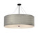 Textile 12 Light Pendant in Matte Black (102|FAB-9599-GRAY-MBLK)