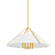 Raymond Four Light Pendant in Aged Brass/Soft White (70|6726-AGB/SWH)