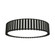 Slatted LED Ceiling Mount in Charcoal (486|5035LED.44)