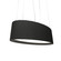 Oval LED Pendant in Charcoal (486|287LED.44)
