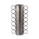 Cirq Vase in Nickel (45|H0897-10951)
