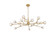Graham 18 Light Pendant in Gold and Clear (173|3509D48G)