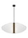 Nyra LED Pendant in Nightshade Black (182|SLPD28530B)