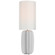 Alessio LED Table Lamp in Plaster White (268|KW 3022PW-L)