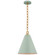 Theo LED Pendant in Pale Blue and Gild (268|JN 5321PLB/G)