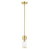 Quincy One Light Mini Pendant in Satin Brass (107|17140-12)