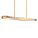 Marquis LED Linear Pendant in Aged Brass (529|BPD83247-AB)