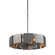 Impression Ten Light Chandelier in Graphite/Burnished Nickel (67|F6045-GRA/BN)