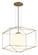 Silhouette One Light Chandelier in Gold Leaf (67|F5215-GL)