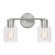 Sayward Two Light Bath in Brushed Steel (454|DJV1002BS)