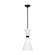 Belcarra One Light Pendant in Midnight Black (454|DJP1101MBK)