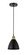 Edison One Light Mini Pendant in Black Antique Brass (405|616-1P-BAB-MBD-75-BK)