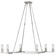 Beza LED Chandelier in Polished Nickel (268|RB 5008PN-CG)