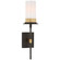 Beza LED Wall Sconce in Warm Iron and Antique Brass (268|RB 2010WI/AB-WG)
