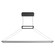 Xanni LED Pendant in Black (440|3-6055-15)