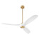 Province 56'' Ceiling Fan in Aged Brass / White (440|3-122-640)