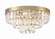 Hayes Eight Light Flush Mount in Aged Brass (60|HAY-1403-AG)