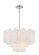 Addis Nine Light Chandelier in Polished Chrome (60|ADD-308-CH-WH)