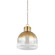 Beryl One Light Pendant in Patina Brass (67|F2116-PBR)