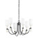 Gustine Six Light Chandelier in For (67|F1131-FOR)