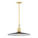 Leanna One Light Pendant in Aged Brass/Soft Black (428|H793701-AGB/SBK)