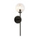 Cassia One Light Wall Sconce in Matte Black/Opal Matte Glass (452|WV549101MBOP)