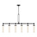 Wynwood Six Light Linear Pendant in Urban Bronze/Glossy Opal (452|LP355652UBGO)